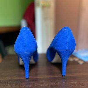 Madden Girl Getta suede royal blue